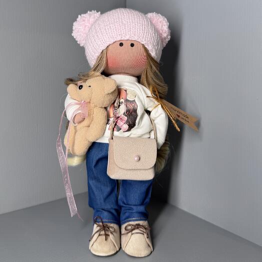 Интерьерная кукла с аксессуарами
