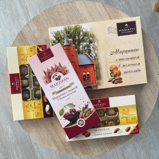 Марципан «Pomatti» для гурманов