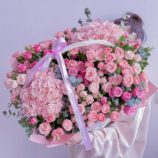 Корзина с цветами 22