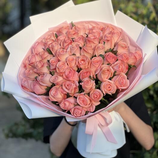 51 микс роза Кения 40 см