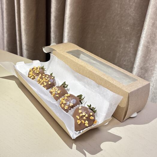 Клубника в шоколаде молочном 🍓🍫🎁подарок Пятигорск