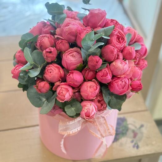 Цветы в коробке💐