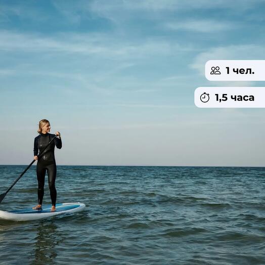 Море по колено. Прогулка на сапсёрфе по Енисею