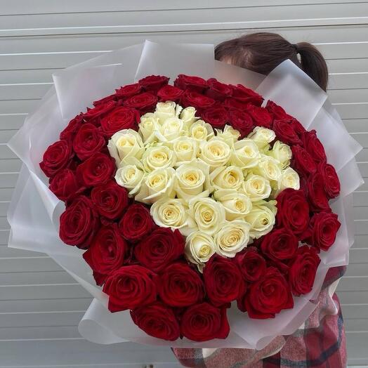 Букет «Сердце» maxi