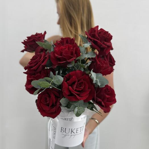 Цветы в коробке