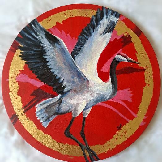 Картина "Журавли"