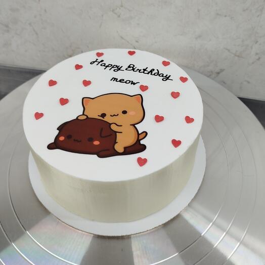 Бенто торт Котики