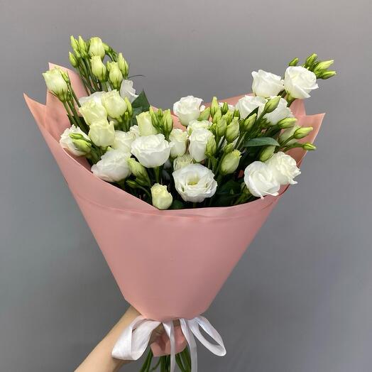 Букет из белых эустом