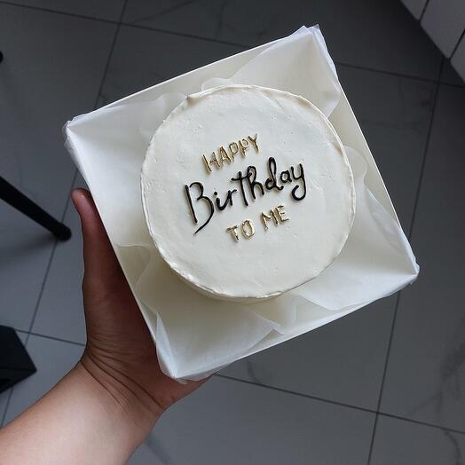 Бенто-торт "happy birthday"
