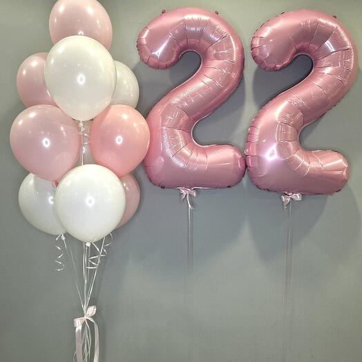 Фонтан с цифрами