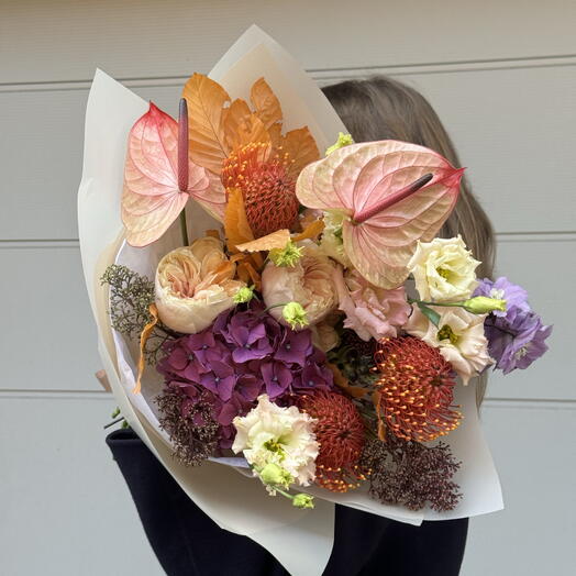 Designer autumn bouquet