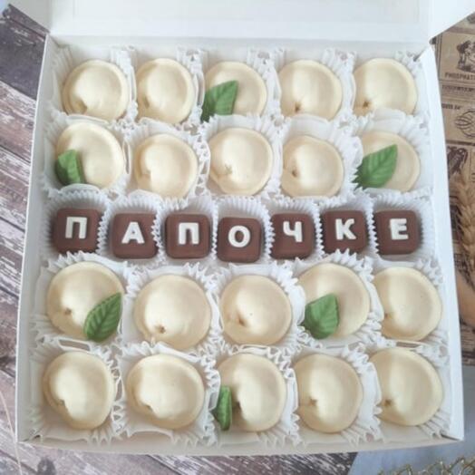 Шоколадные пельмени для папы