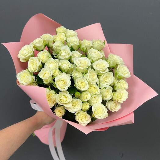 21 кустовая Роза White 💎