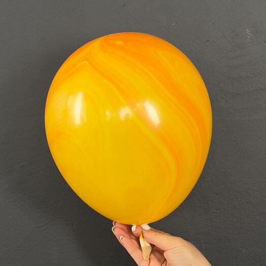 Шар Агат Yellow Orange