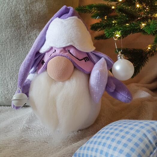 Скандинавский гном "Сплюш в фиолетовом"