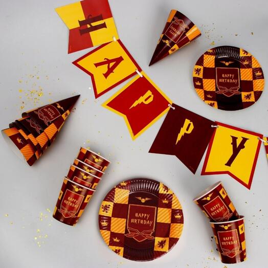 Набор бумажной посуды HAРРY Birthday