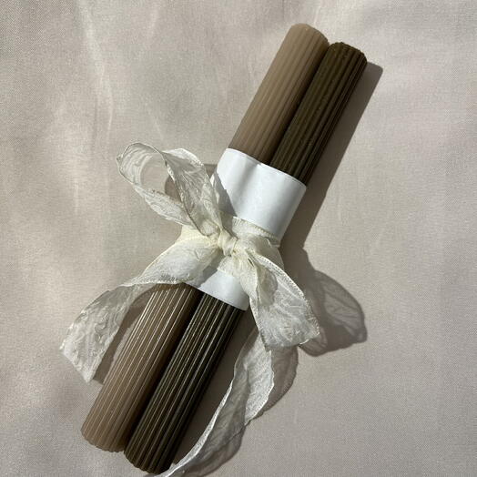 Свечи Декоративные «Два Шоколада»