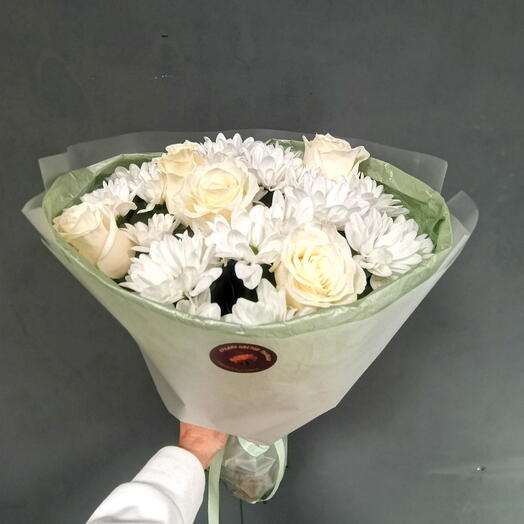 Букет Белоснежка