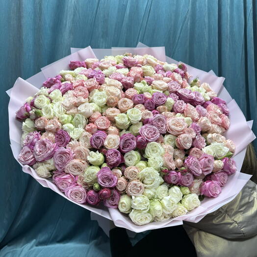 Букет Микс Кустовых Роз ♥️♥️