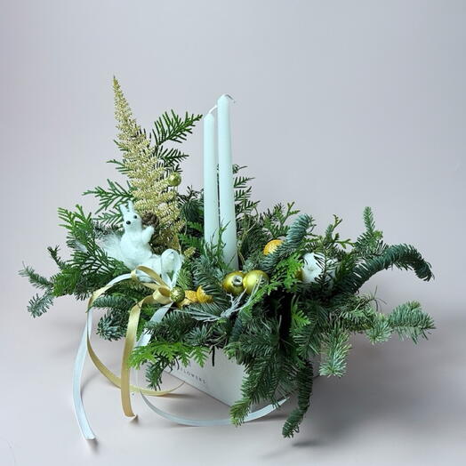 Композиция со свечами