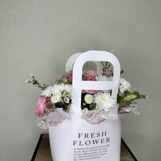 Цветочная Сумочка "Уютный Подарок"