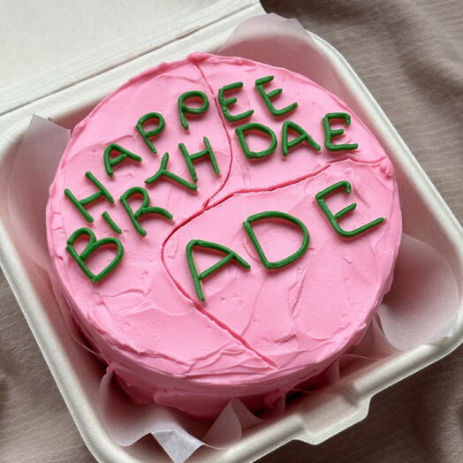 Бенто тортик «Happy birthday »