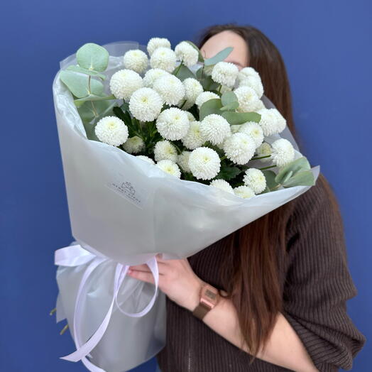 Букет из хризантем🍰