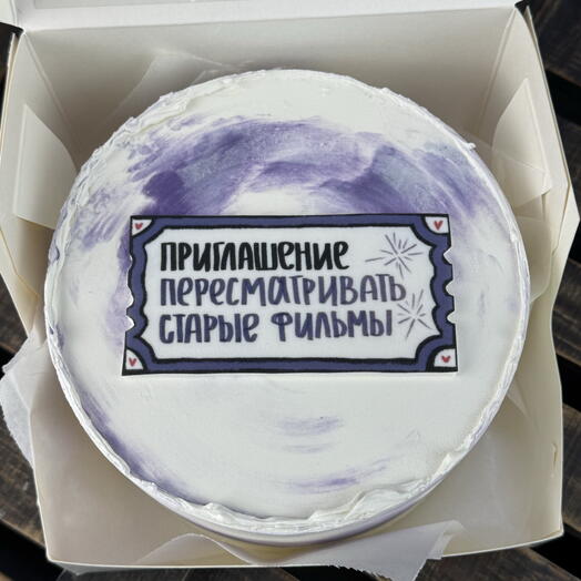 Бенто торт новогодняя открытка