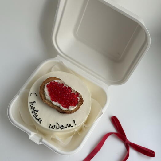 Бенто торт Новый год