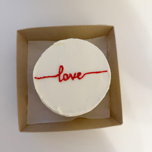 Бенто торт love, День Святого Валентина, парню, девушке, 14 февраля