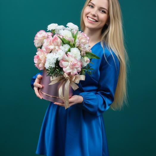 Цветы в коробке "Магнетизм"