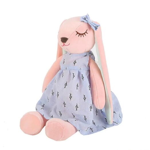 Мягкая игрушка "Спящий пасхальный зайка" 0+