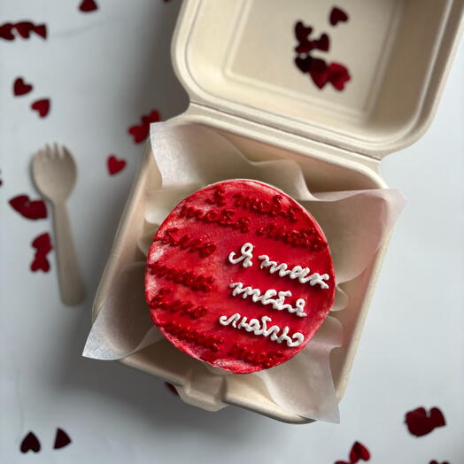 Бенто-тортик на День всех влюблённых