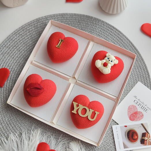 Пирожное " Сладкая Валентинка"