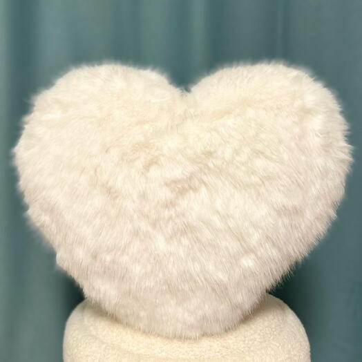 Мягкая игрушка/подушка сердце / Подарок на 14 февраля