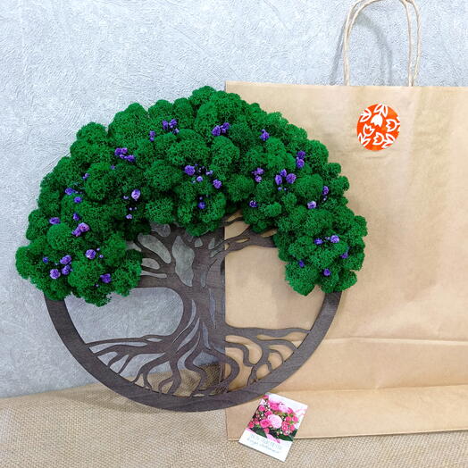 Панно "Цветущее дерево"