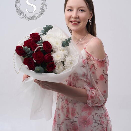 Букет 252 «Благородный акцент»