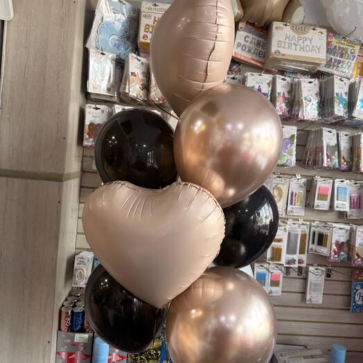 Набор шаров Happy Birthday! 🎈☁️️🫧🍭🦄🌻 10 шаров