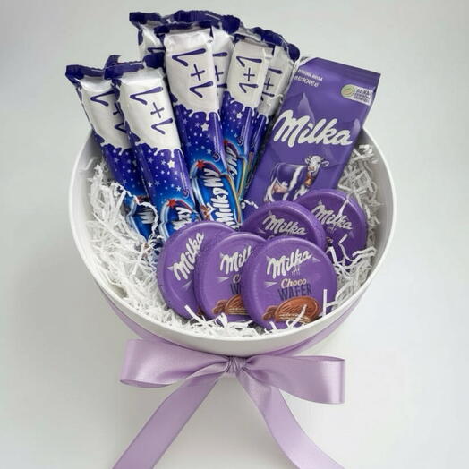 Шоколадный бокс Milka - сладкий набор