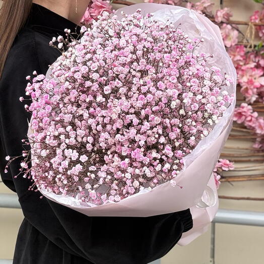Букет из гипсофил🥰