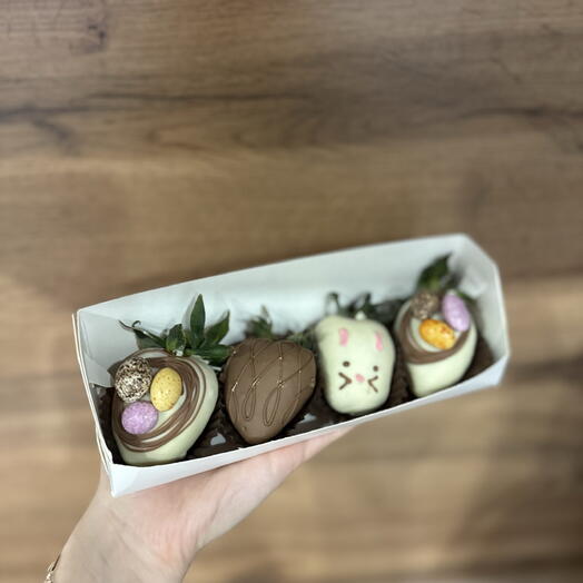 Клубника в шоколаде -4 шт