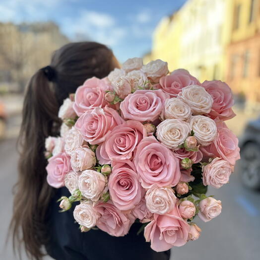 Букет Розовые мечты
