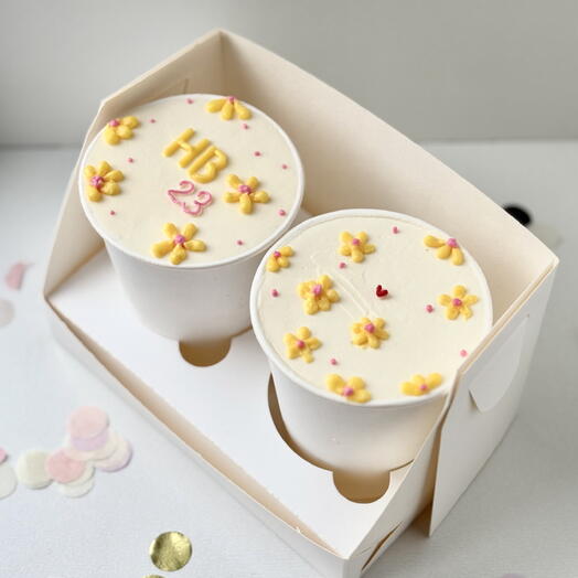 Торт в стакане, cake to go, трайфл на день рождения, трайфл
