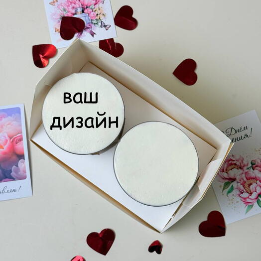 Трайфлы 2 шт с вашим дизайном