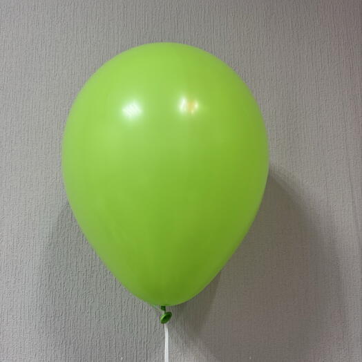 Шар 30см с гелием , цвет зеленый