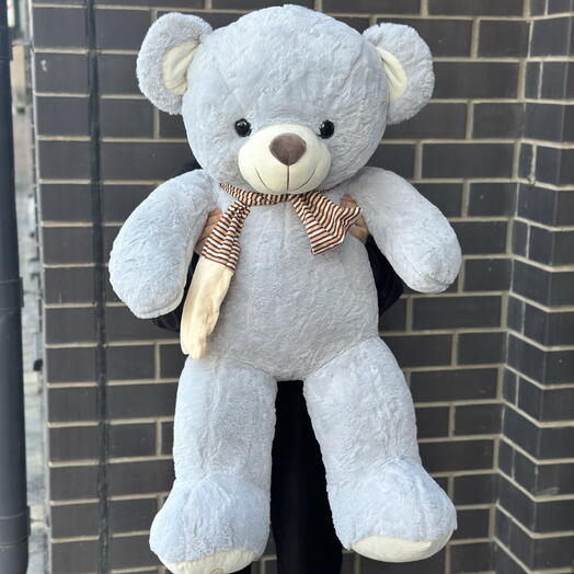 Голубой мишка в шарфике 🩵🐻