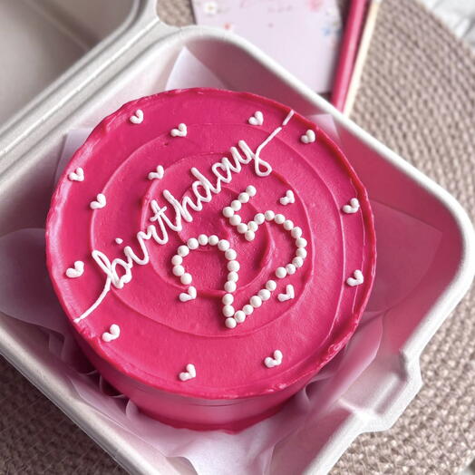 Бенто торт «birthday 25
