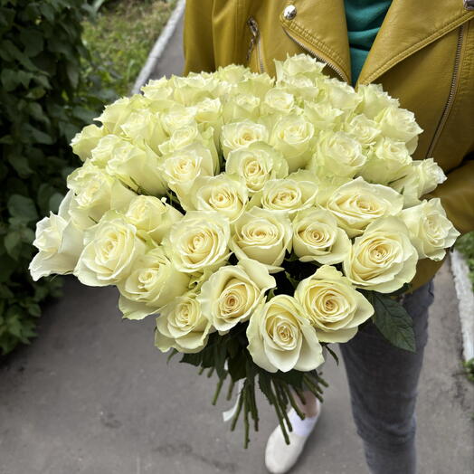 51 белая Роза