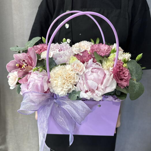 Пионы + Эустома 😍🌸