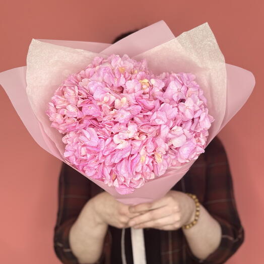 Букет из трех очаровательных гортензий🪻🌸